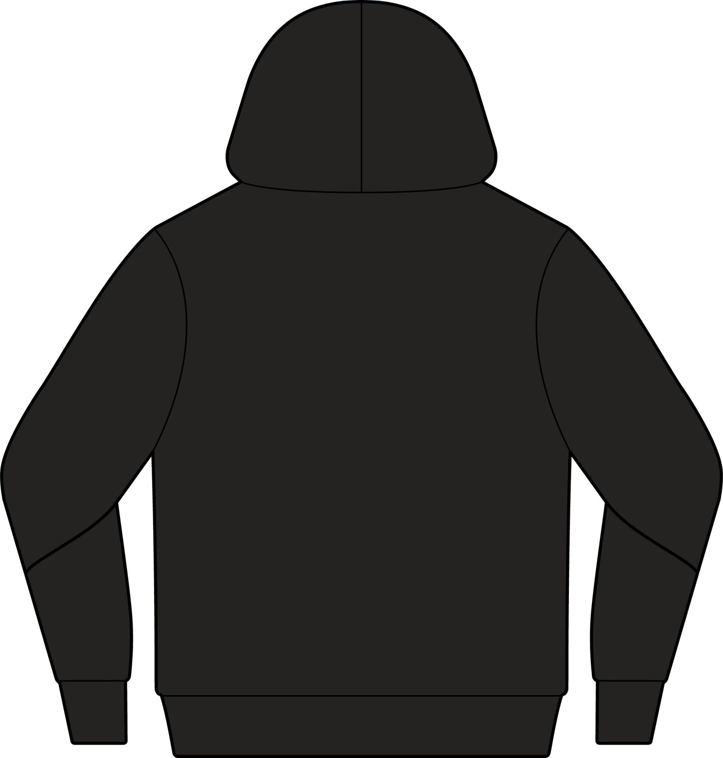 Unisex  Full-Zip Hooded Long Sleeve Tee