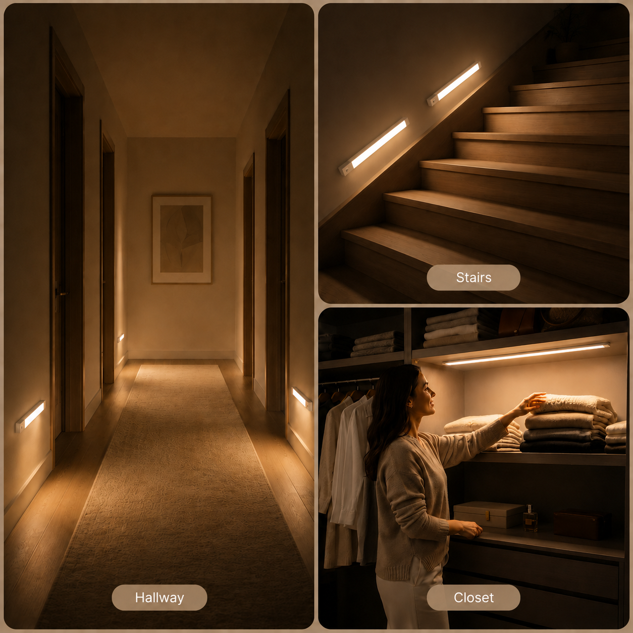 Motion-Activated LED Light Bar